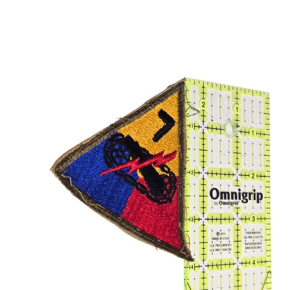 WWII US Army 7th Armored Division Tank Patch - Picture 2 of 3